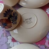 6 Creil and Montereau Choisy-le-Roi cups, Antibes model