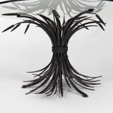 Coffee table with ears of wheat, "Coco Chanel" by Goossens, Circa 1970
