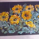 Ceramic coffee table from Quimper signed by Youen.