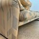 Ancien canapé Maralunga 3 places design italien des années 70 Cassina tissu patchwork