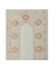 Hand knotted rug, vintage Turkish rug 108x127 cm