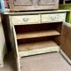 Antique bedroom chest of drawers with green tones (c.1920) #8
