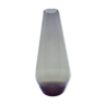 Vase en verre gris scandinave