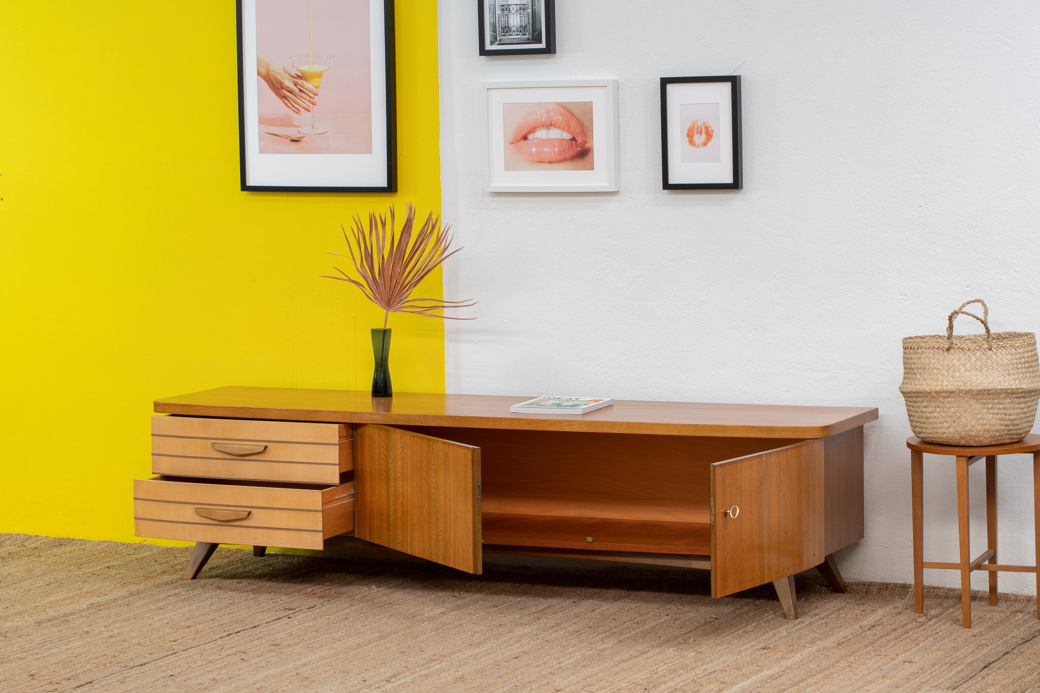 Scandinavian sideboard 209 cm