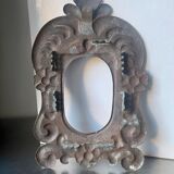 Art nouveau copper metal frame 31 cm x 19 cm