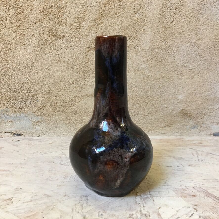 Soliflore vase signed "Baudat"