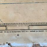 Girard Barrere 1960 planisphere map