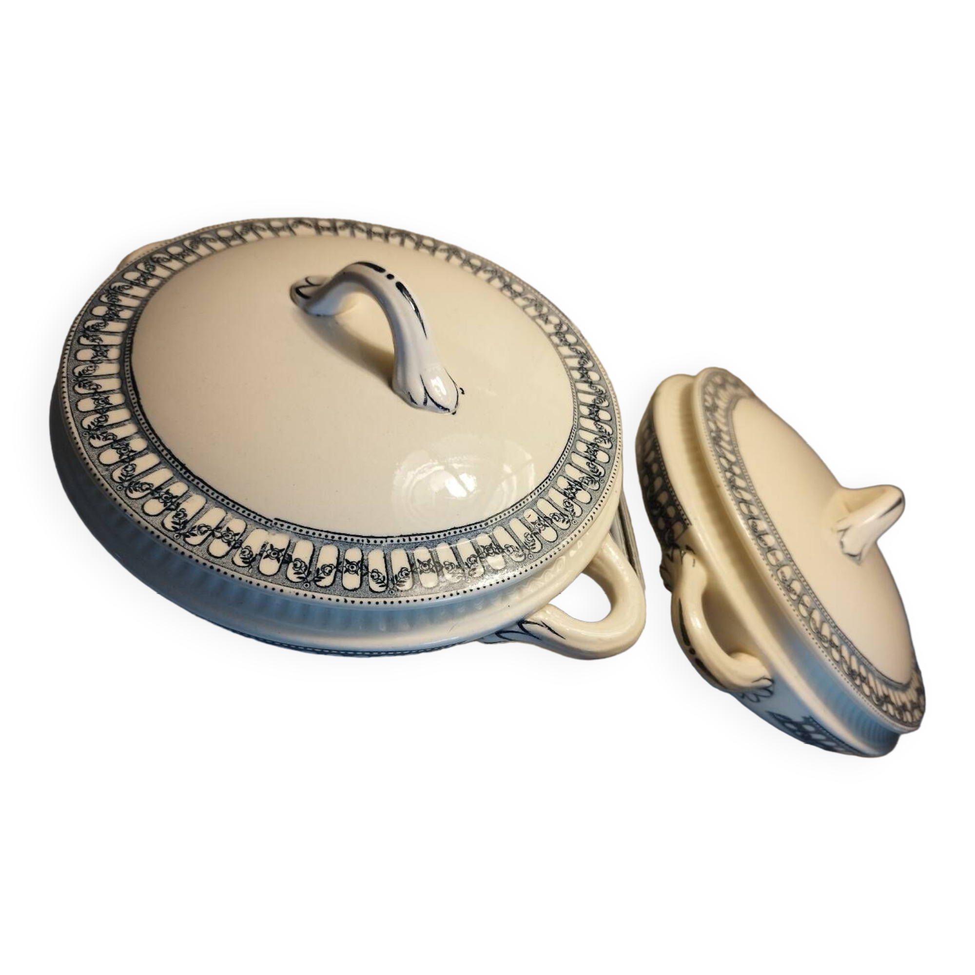 Soup tureen Salins Terre de Fer