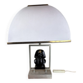 Lampe de bureau en céramique signée Paolo Traversi Italie vers 1975-1980