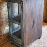Window furniture in old teak