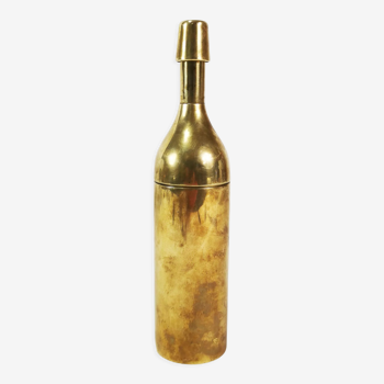 Modernist brass shaker, Italy 1960s