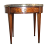 Table bouillotte ovale d'époque Louis XVl