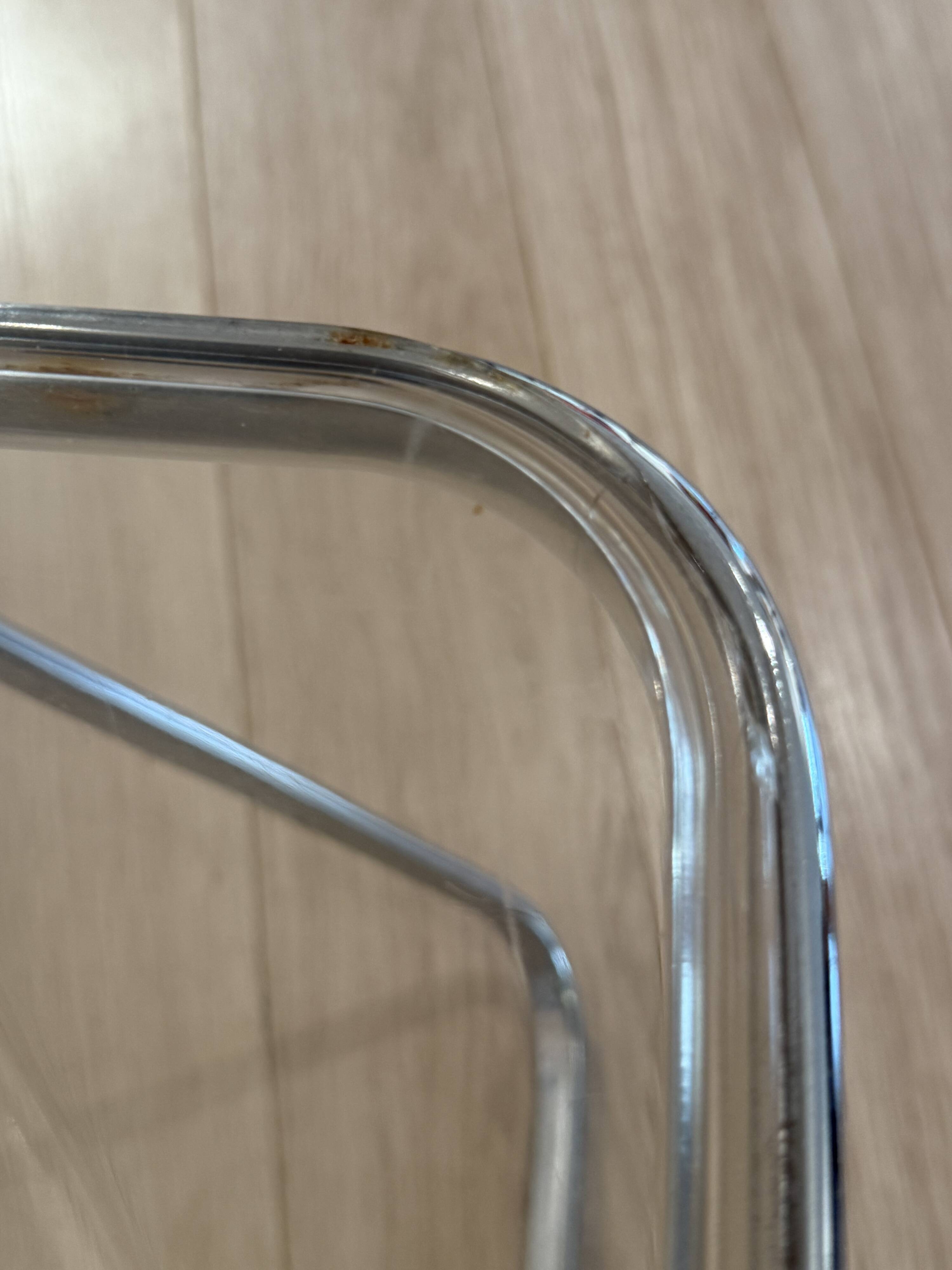 2 Plia folding chairs by Giancarlo Piretti for Anonima Castelli