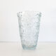 Ancient vase made of chiseled glass