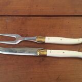 Vintage Laguiole knife set.