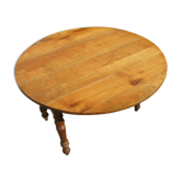 Table ronde merisier 19ème