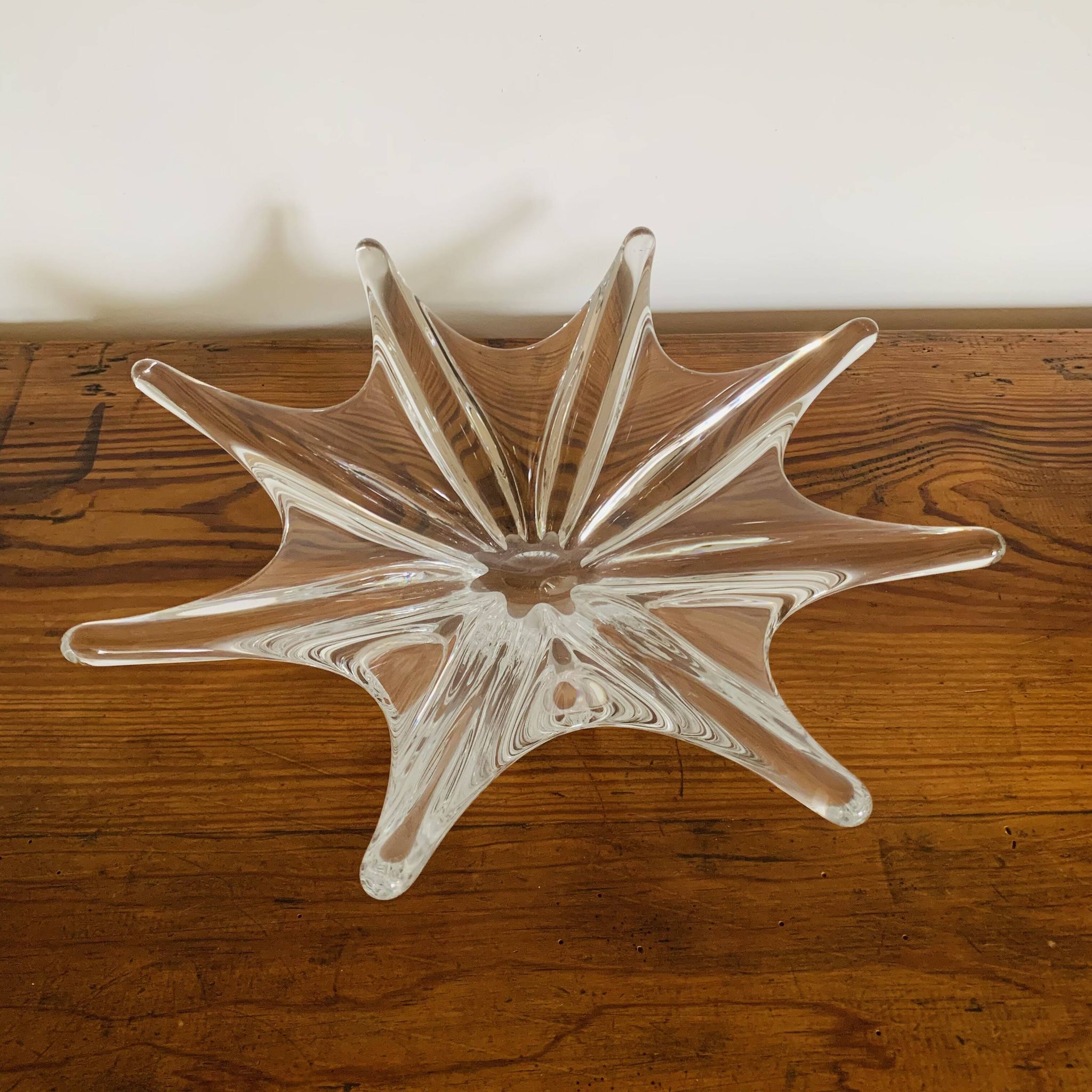 Coupe à fruits en cristal de Baccarat