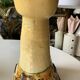 Terracotta plant holder head shape