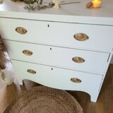 Commode tiroirs renovée