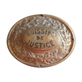 Enseigne huissier de justice