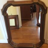Wooden mirror
