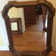 Wooden mirror
