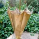 Vintage 1960s brass umbrella stand