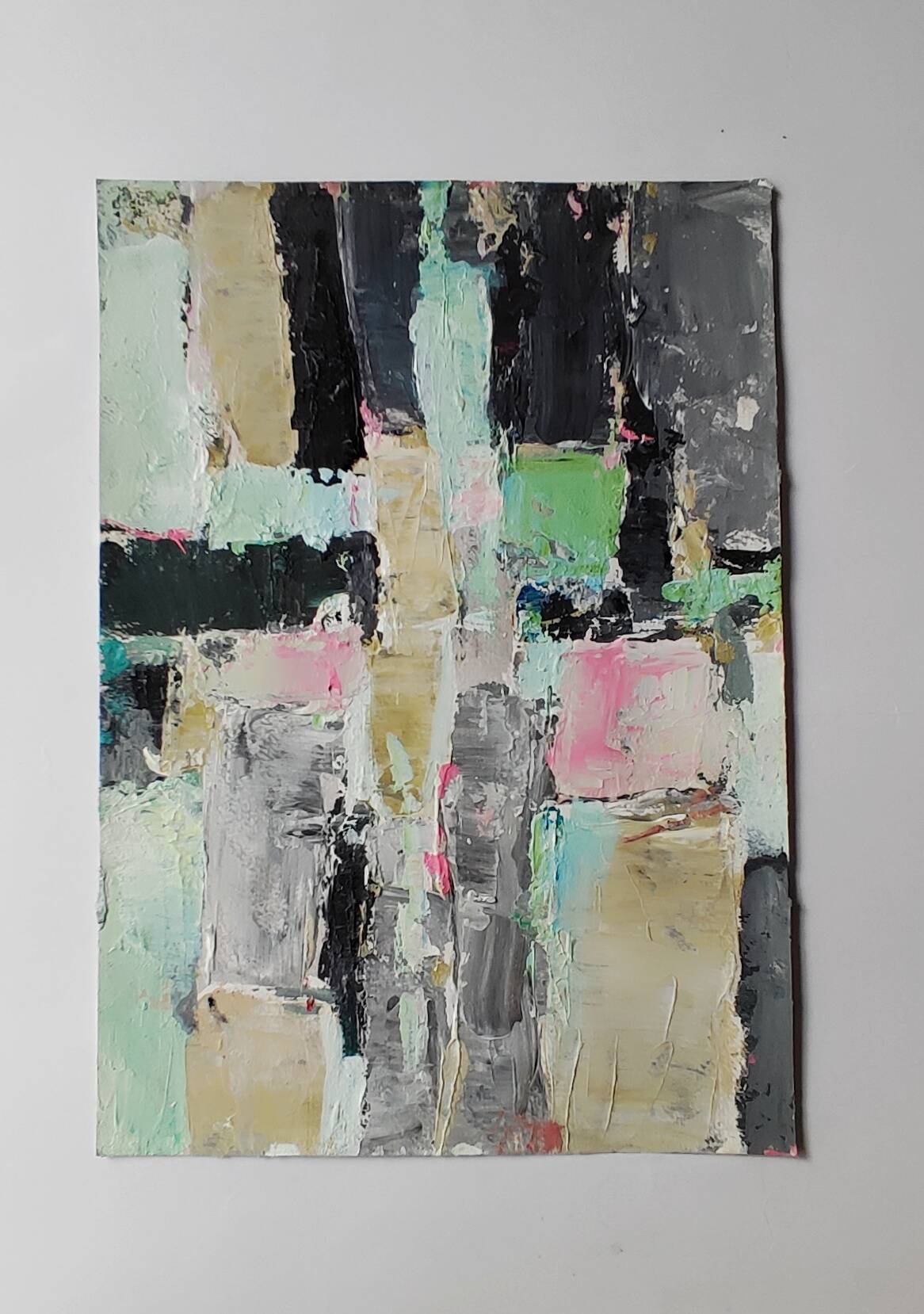 Original abstract urban landscape