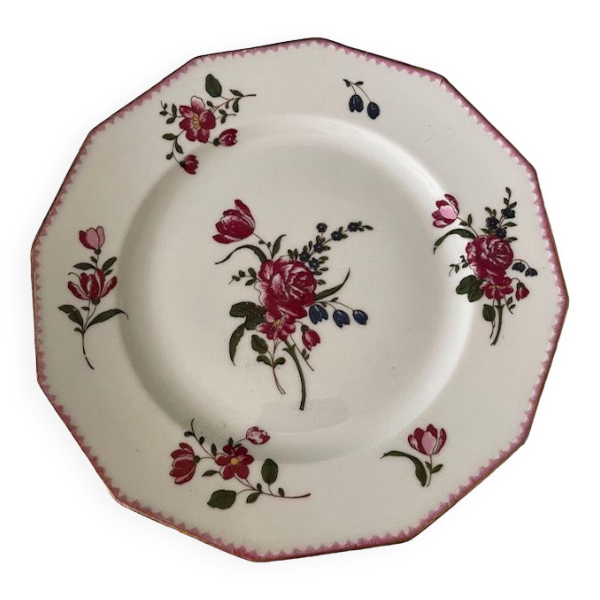 Lanternier plate, Limoges, ca 1930