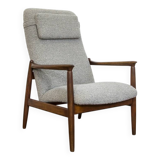 Fauteuil du milieu du siècle par Edmund Homa, GFM, Pologne, années 1960