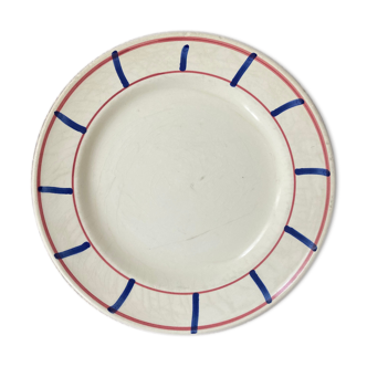 Old hand-painted Basque plate