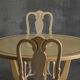 Table laquée imitation marbre de Jean Claude Mahey, France, années 1970