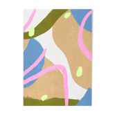 summer vibe abstract illustration fine art print