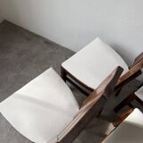 Set 6 chaises art déco chêne 1940