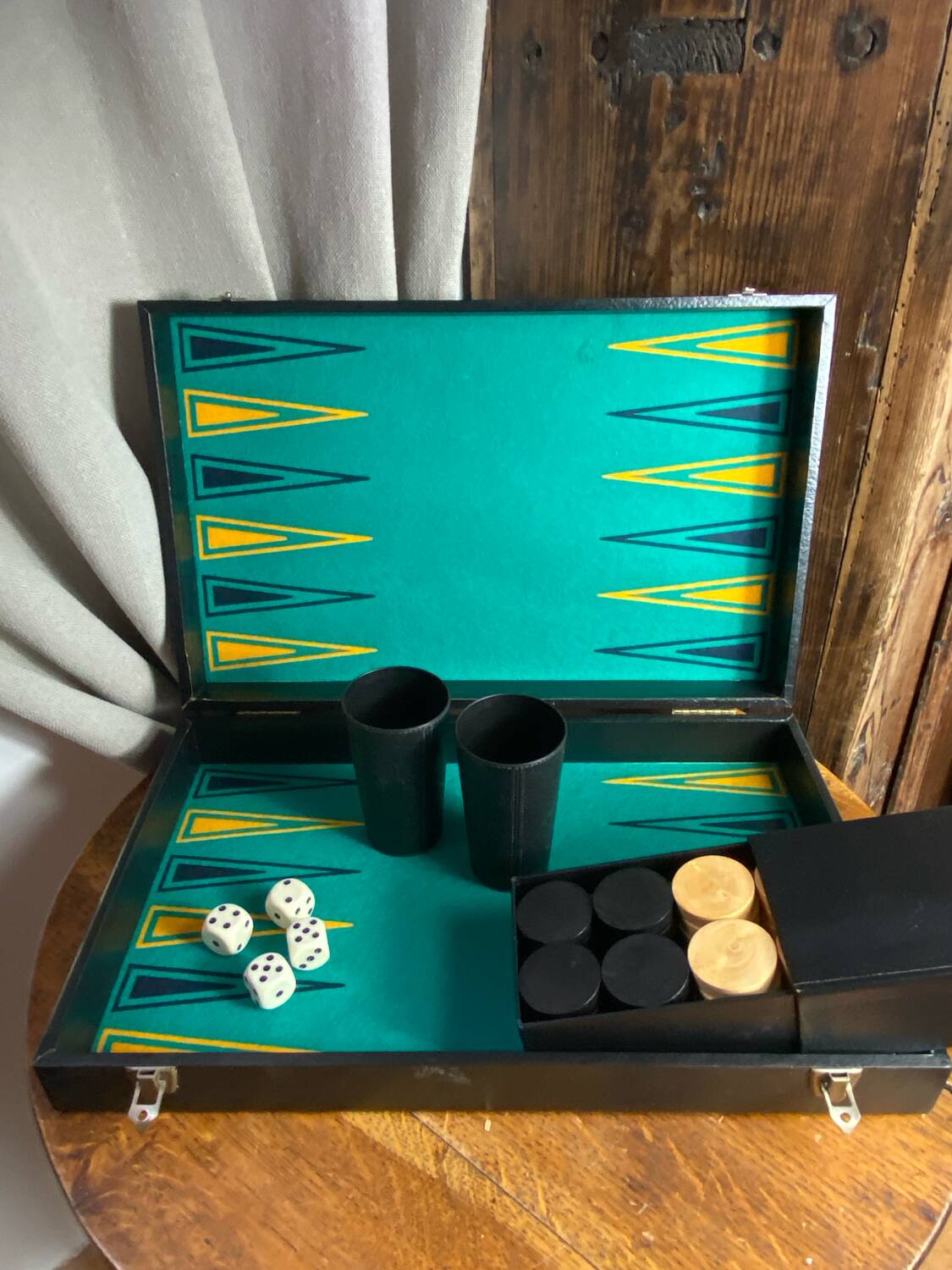 Backgammon, Rachez Paris, 1950s/60s
