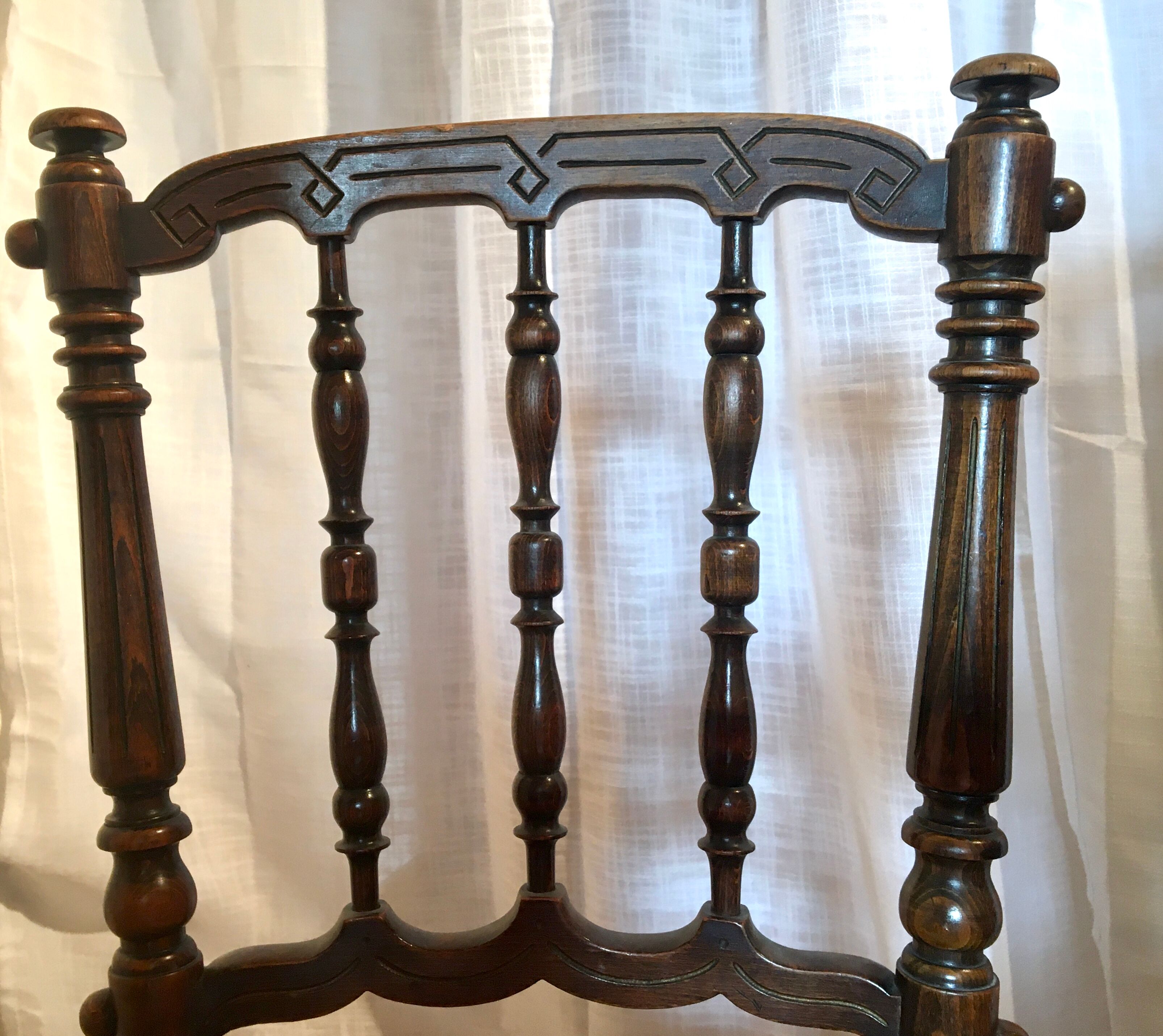 Fischel nanny chair at the beginning of the 20th century