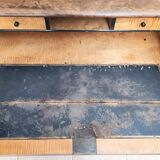 Louis XV slant desk in walnut, 19th century.