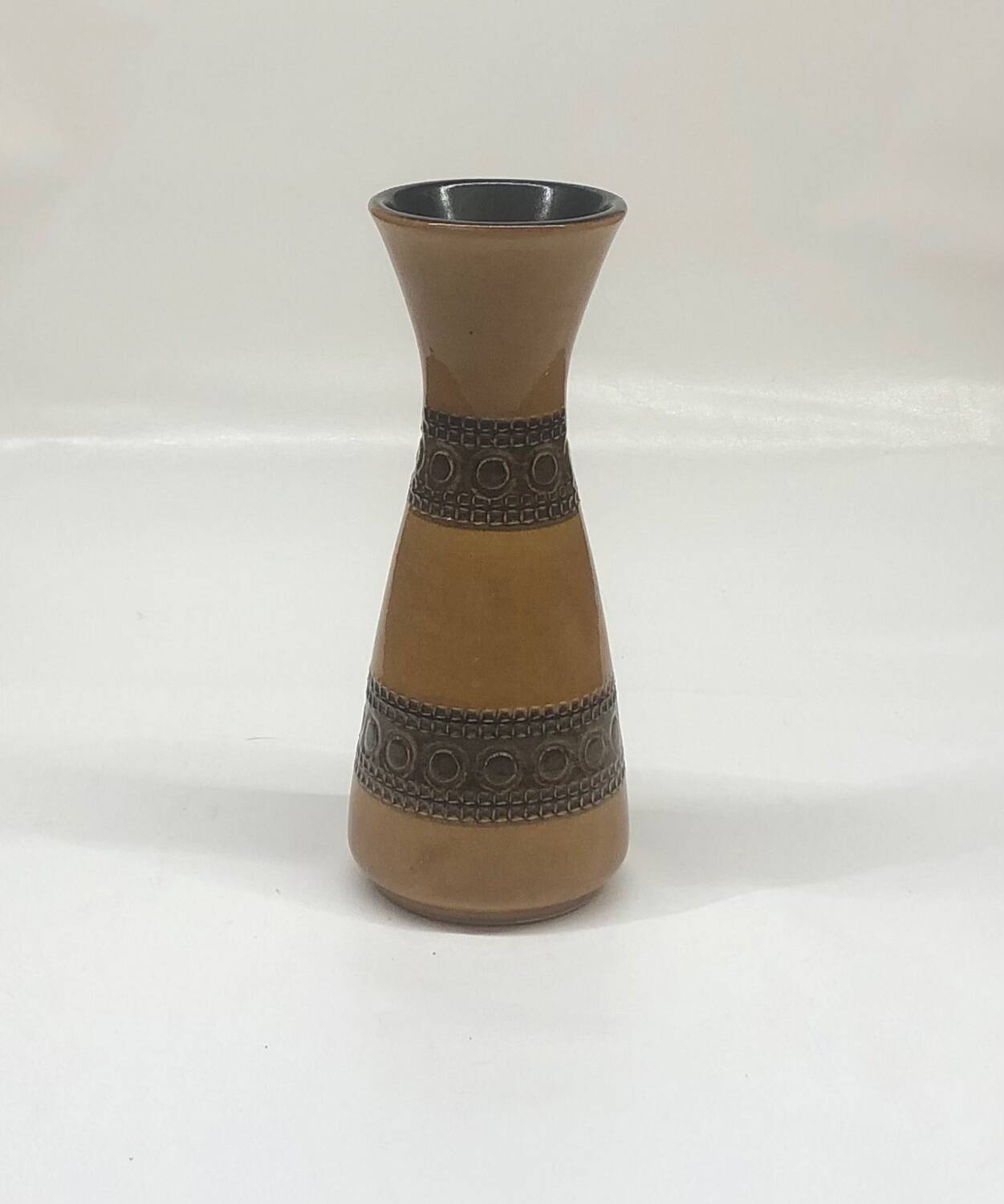 Vase moutarde diabolo vintage West Germany