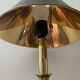 Pair of Empire lamps in bronze and sheet metal