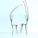 Brass gazelle antelopes
