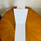 Old wooden star white patina