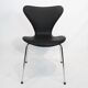 Lot de 4 chaises, seven modèle 3107, conçu par Arne Jacobsen et fabriqué par Fritz Hansen