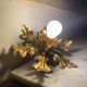 Flower wall light, Italian model, 1970s