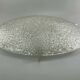 60s 70s Lamp Luminaire Plafoniere Flush Mount Ice Glass Kaiser Leuchten