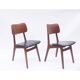 2 vintage Danish Scandi chairs