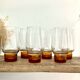 6 verres luminarc vintage
