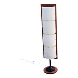 Scandinavian style floor lamp in teak and granite resin from the 70s