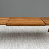 Extendable dining table Maison Regain in solid elm
