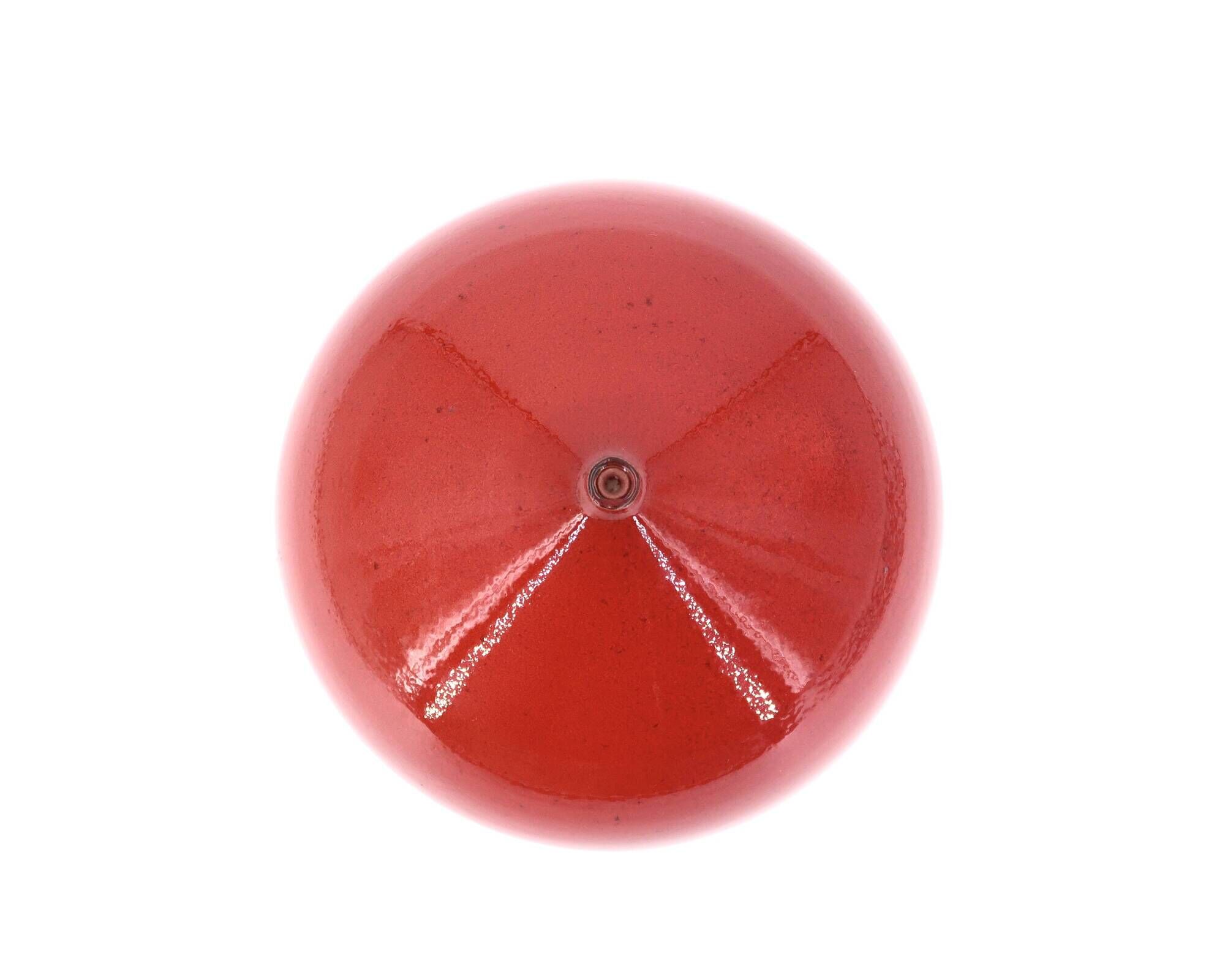 Belgian red ceramic vase, 1960s