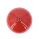 Vase rouge Belge en céramique, années 60